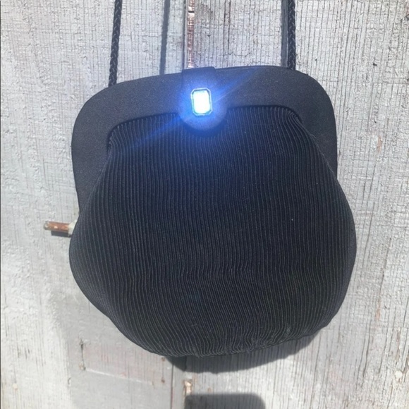 Vintage crossbody with blue gem SALE - Picture 2 of 7